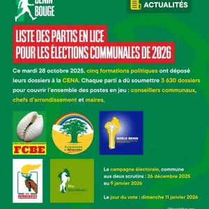 Communales 2026 au Bénin : L&rsquo;opposition s&rsquo;annonce dans le débat politique