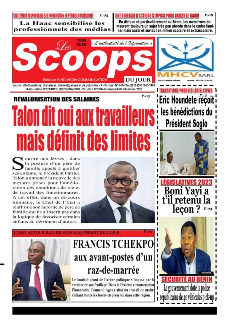 Journal d&rsquo;actualités et d&rsquo;informations au Bénin en 2025