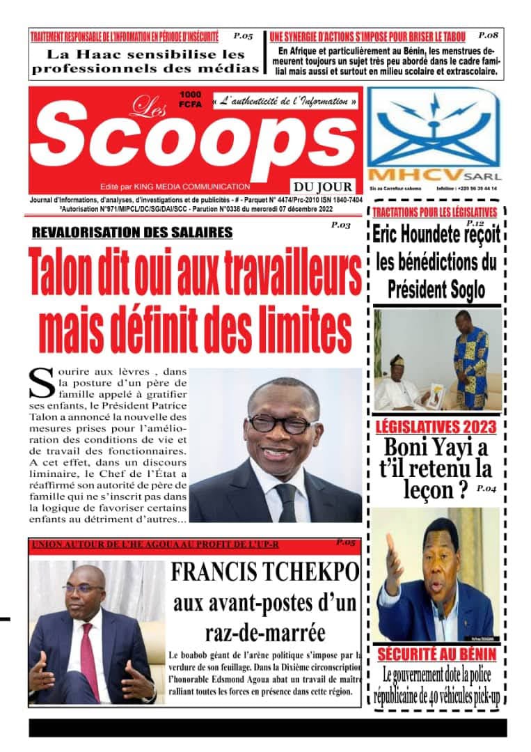 Journal d&rsquo;actualités et d&rsquo;informations au Bénin en 2025