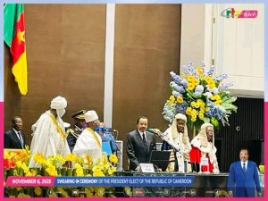Cameroun: Paul Biya investi pour un huitième mandat présidentiel