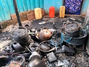 Tragédie à Agnibilékrou : Une Veuve et Ses Quatre Filles Périrent dans un Incendie Dévastateur