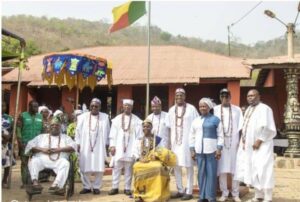 Savalou intronise le Maire Alix Desulme comme Haut Dignitaire