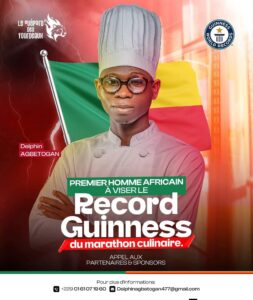 Bénin : Chef Delphin Agbetogan en quête d’un record Guinness culinaire