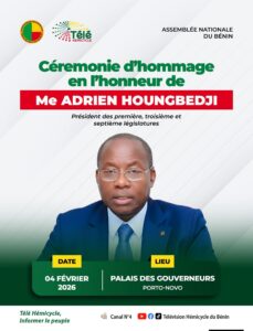 Me Adrien Houngbédji honoré pour sa contribution au développement  des institutions