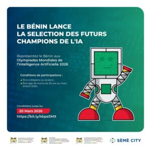 Olympiades Internationales IA : Le Bénin lance un concours pour recruter ses futurs champions