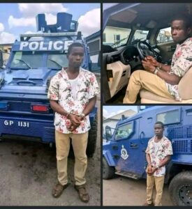 Il tente de voler un blindé de la police et finit derrière les barreaux