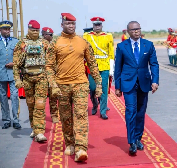 Diplomatie régionale : Le Président Romuald Wadagni en offensive de charme à Ouagadougou